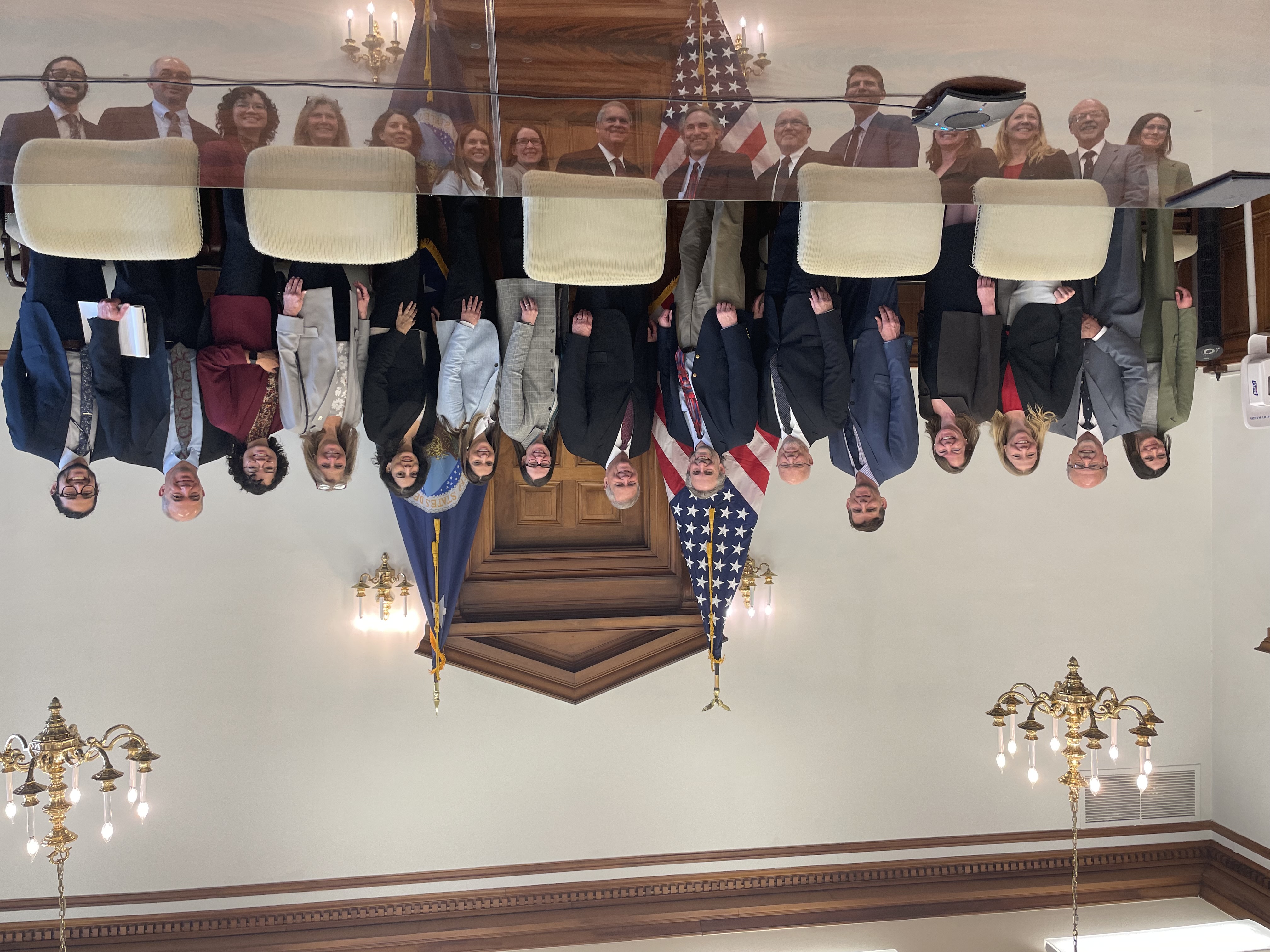 Group Photo of USDA Climate Hub Directors with Secretary of Agriculture, Thomas Vilsack