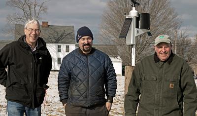 [left to right] David Hollinger, William Dellacamera, and Nelson Cecarelli