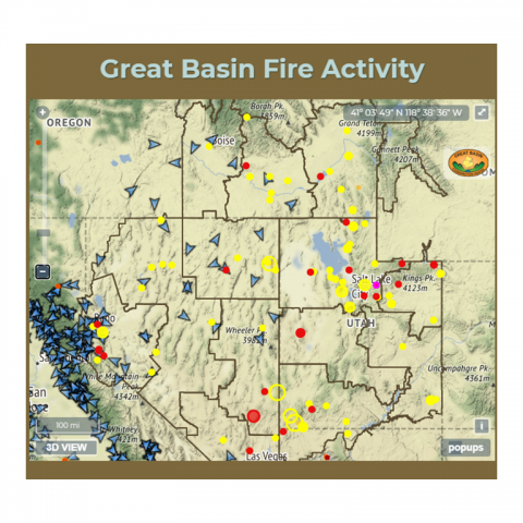 Great Basin Fire Activity