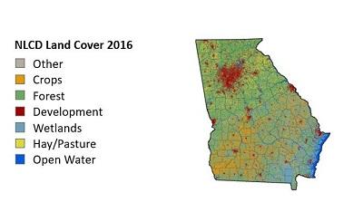 Georgia Cover Map