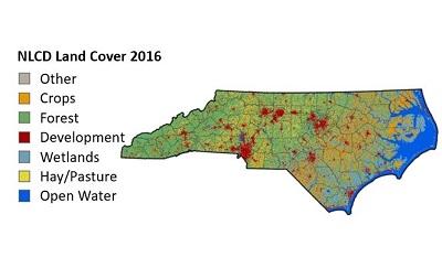 North Carolina Cover Map