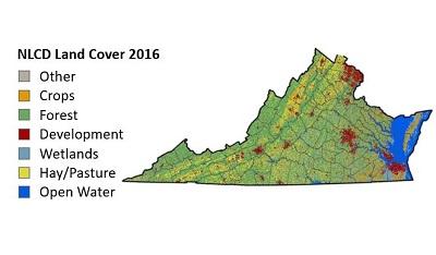 Virginia Cover Map